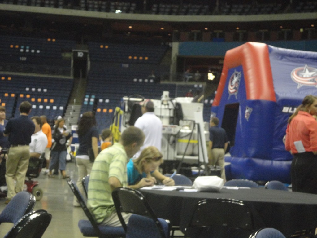 Columbus Blue Jackets open house