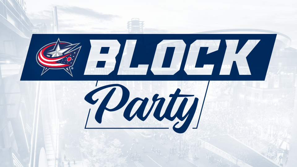 Blue Jackets host CBJ Block Party Friday, June 28 on McConnell Plaza ...