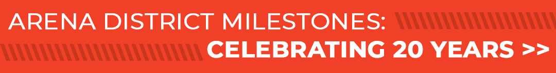 Arena District Milestones: Celebrating 20 Year